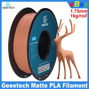 GEEETECH PLA 3D Drucker Filament matt PLA orange 1kg 1,75mm matt PLA Filament - Bild 1 von 9