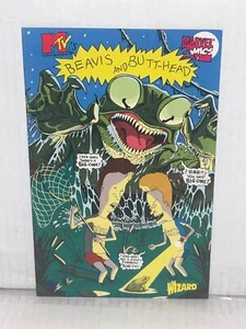 WIZARD/MARVEL COMICS MTV’S BEAVIS AND BUTT-HEAD ASHCAN (1995) CASI NUEVO CÓMIC - Imagen 1 de 2