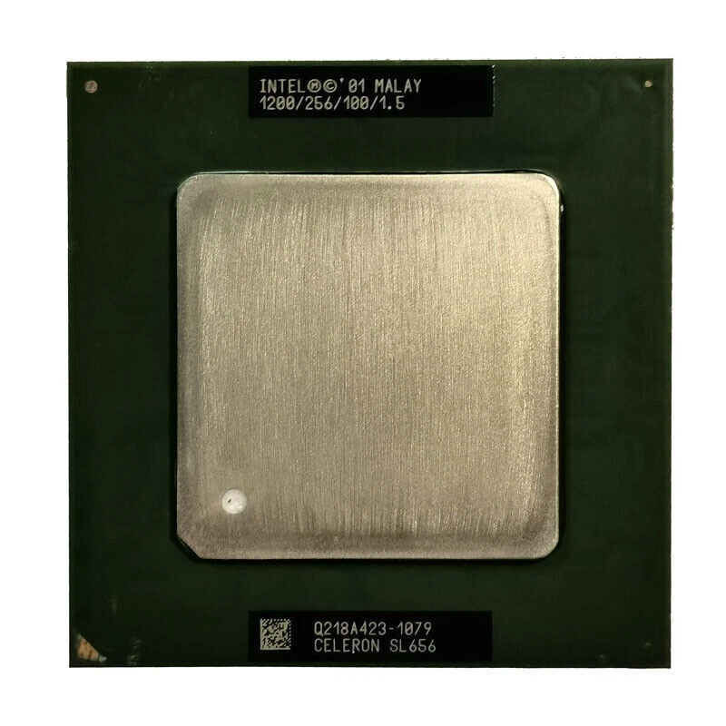 Intel Celeron 1.2 GHz SL656 256 KB 100 Mhz Single Core Socket 370 Processor CPU - Image 1 of 2