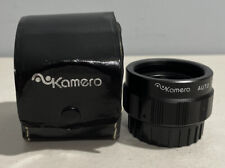Kamero Auto 2X Converter Camera  Lens w/ Case Made In Japan