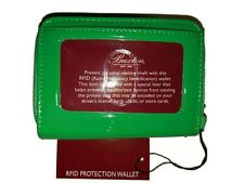 Buxton RFID Dublin Wizard Wallet , Dublin Gree Patent Leather