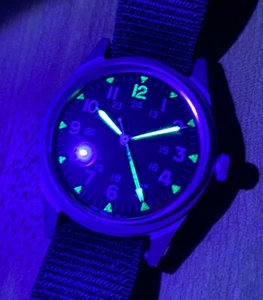 vintage Benrus DTU Full Underline 12h Lume US Military Army 1969 GS-06S-2014 - Picture 1 of 21