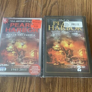 Pearl Harbor & the War in the Pacific 70th Anniversary Special Edition DVD Lot - Picture 1 of 6