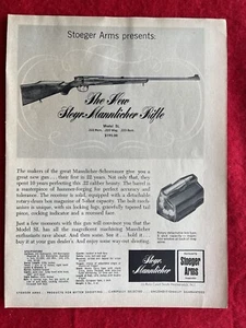 Vintage 1968 Print Ad  Stoeger Arms Corporation Steyr-Mannlicher Rifle Ad - Picture 1 of 7