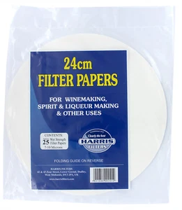 Harris 24cm Filter Papers for Vinbrite MK3 - (Pack of 25) - Picture 1 of 3