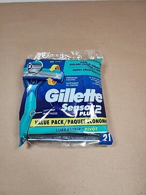 Maquinilla de afeitar desechable Sensor 2 Plus Lubrastrip Pivot para hombre - 21 maquinillas de afeitar Foto 1 de 4