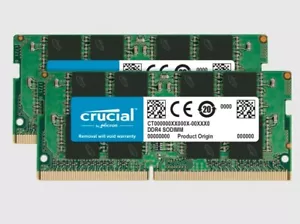 New Crucial 8GB KIT 2 x 4GB DDR4 2400 MHz PC4-19200 SODIMM 260-Pin Laptop Memory - Picture 1 of 2