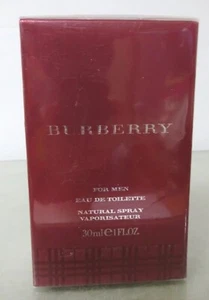 BURBERRY FOR MEN 1 oz. Eau de Toilette Cologne Spray NEW SEALED - Picture 1 of 3