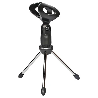 5 CORE 5Core Desktop Mic Stand Tripod Universal Desk Microphone Holder Table Top Stand
