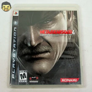 Metal Gear Solid 4 PS3 CIB Sony PlayStation 3 2008 komplettes Handbuch SCHNELLER VERSAND E - Bild 1 von 6