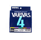 Varivas P.E Ligne Varivas 4 X4 Multi Color 200m P.E 0.6 Max 10lb (0250)