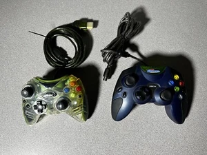 Xbox Controller Lot of 2 (Not Tested) - Picture 1 of 6