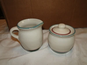 Pfaltzgraff JUNIPER Pattern Sugar and Creamer Set - Picture 1 of 2