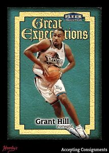 1998-99 Fleer Great Expectations #6 Grant Hill HOUSTON ROCKETS
