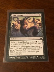 Magic the Gathering Journey into Nyx Cruel Feeding - Picture 1 of 2