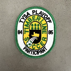 Vintage Timberline Soccer TYSA Playoff Participant youth patch Texas 1984-1985 - Picture 1 of 1