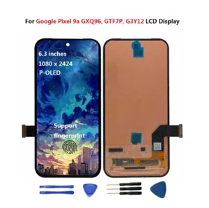 OLED LCD Display Screen Touch Digitizer Assembly For Google Pixel 9a Replacement - Photo 1 sur 1