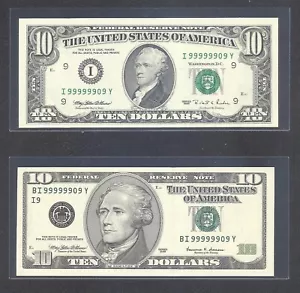 1995 CU Fancy Matching Binary 7/8 Solid High Serial I/Y 99999909 - Picture 1 of 5