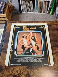 THE CALIFORNIA DOLLS - PETER FALK - RARE - VINTAGE - 1982 - CED VIDEODISC - 18 - Photo 1/5