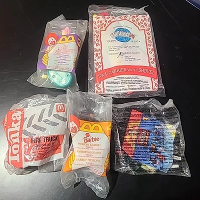 Mcdonald's Toys lote sellado - Hot Wheels años 90, Barbie, Mulan, Tonka, Sky Dancer Foto 1 de 4