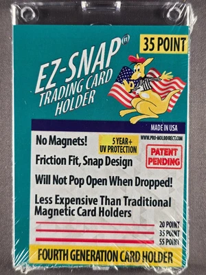 PRO-MOLD 20X Pro Mold 35 Pt. 4th Gen EZ-SNAP Card Holders No Magnets - USA