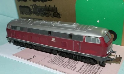 Trix Express 2259 DB 218 005-7 rot Metall Ep.4 i.OVP - Bild 1 von 3