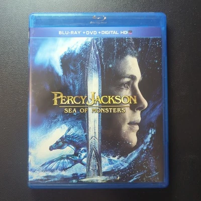 Percy Jackson: Sea of Monsters (Blu-ray + DVD, 2013) No Digital - Image 1 of 3