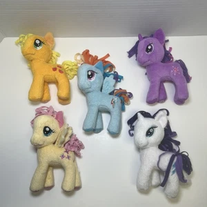 Hasbro My Little Pony Lot 5 Plüsch Set 6 Zoll Sammler Spielzeug Set - Bild 1 von 9