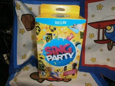 Nintendo Wii U Sing Party With Microphone  Game BRAND NEW SEALED - Image 1 of 2