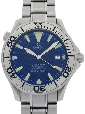 OMEGA Seamaster Professional 2255.80 Blue Men's Used Watch #121010 - Image 1 of 4