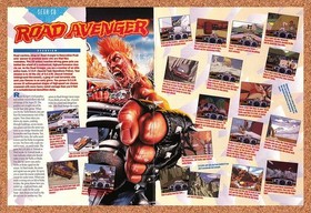 1993 Road Avenger Sega CD Original Advertisement / Retro Promo vr1