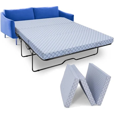 Foldable Sofa Bed Replacement Mattress Memory Foam 4" Pull Out Sofa Bed Mattress - Image 1 of 4