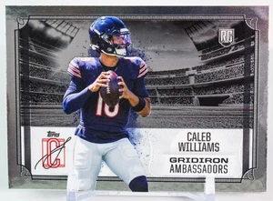 2024 Topps Signature Class Caleb Williams Gridiron Ambassadors GA-1 Bears - Imagen 1 de 3