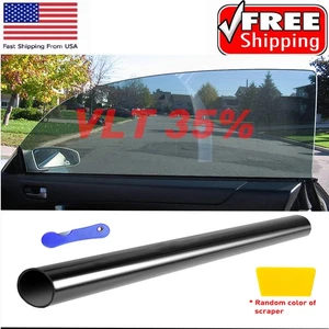 IR Series 35% VLT 20" x 10FT Black Car Home Glass Window Tint Roll Film - Picture 1 of 11
