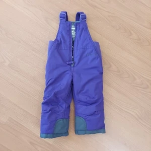 Pantaloni bavaglino neve bambino Arctix taglia 12 mesi viola freddo salopette neonato - Foto 1 di 7