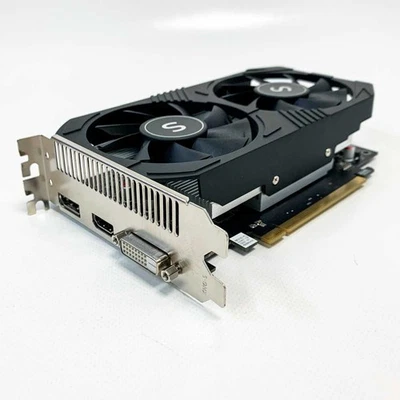 SAPLOS Radeon RX 560 Grafikkarte, 4 GB GDDR5 128-Bit, DisplayPort HDMI DVI-D,