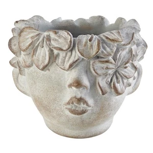 Head Planter for Indoor or Outdoor Plants Face Flower Pot for Succulents, Lar... - Picture 1 of 4
