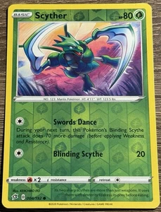 Scyther Common SWSH02: Rebel Clash 004/192 LP (L) - Imagen 1 de 2