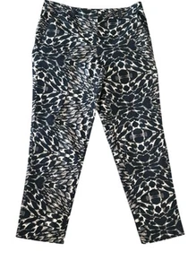 Pantalones cortos de algodón con estampado animal de terciopelo para mujer como nuevos ~ talla 10 - Imagen 1 de 10