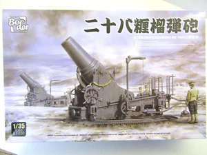 Border Model 1:35 Scale IJA 28cm Howitzer Russo-Japanese War 1905 # BT-030 - Picture 1 of 10