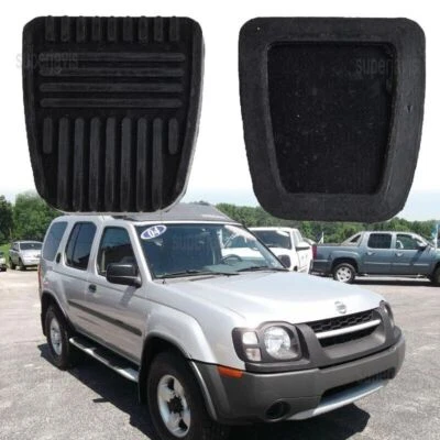 1 par de pastillas de pedal de embrague de freno de repuesto de goma para Nissan Xterra 00-04 Foto 1 de 4