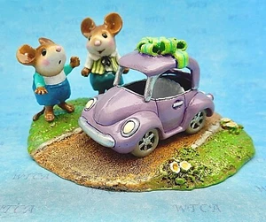 Wee Forest Folk DREAM RIDE, M-454x, Mouse Expo 2017 Event, Boy and Dad Mouse - Picture 1 of 8
