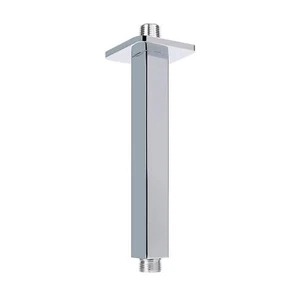 Ceiling Mounted Shower Arm, Rain Shower Head Square Extension Arm with Flange - Picture 1 of 6