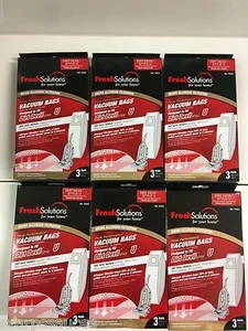18 NEW FRESH SOLUTIONS MICRO ALLERGEN FILTRATION DIRT DEVIL STYLE U VACUUM BAGS - Picture 1 of 2