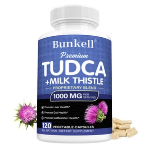TUDCA 1000mg Vegetarische Kapseln Leberunterstützung Tauroursodeoxycholsäure - Bild 1 von 15