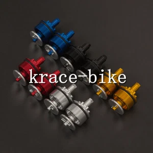 For CB400 1992-1998 CB750 1992-2001 CNC 41mm Fork Preload Adjusters Bolts Front - Picture 1 of 13
