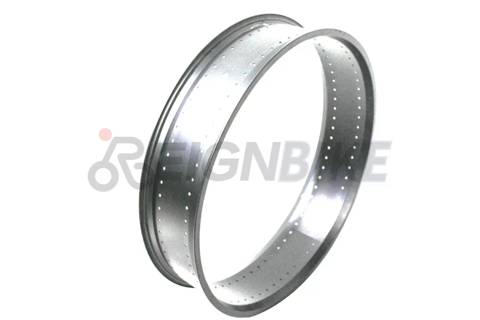 26" Fat Tire 140 Spokes Rim Hoop 14G Beach Cruiser Chopper Bike DIY Rim Chrome - Image 1 of 3