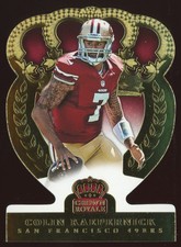 2014 Panini Crown Royale Gold Die Cut Colin Kaepernick #83 /99 49ers