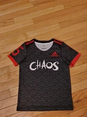 Футболка Myles Jones Chaos LC PLL Adidas молодежная лакросс размер S - Изображение 1 из 4