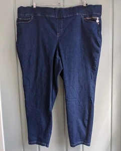 Tommy Hilfiger Damen Plus 24W Jeans Gramercy Pull On Gummizug Stretch 50x28 - Bild 1 von 9